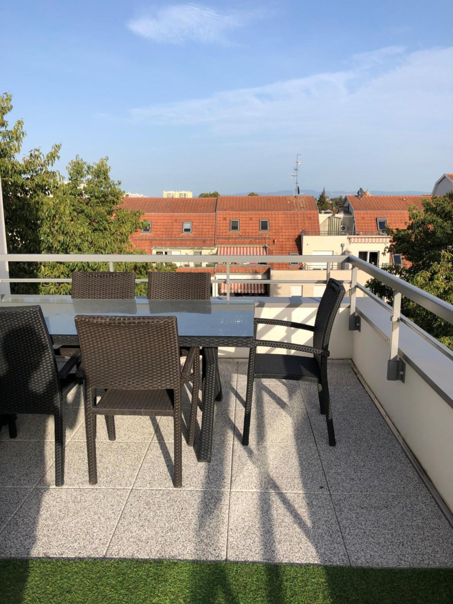 La Terrasse Lägenhet Strasbourg Exteriör bild